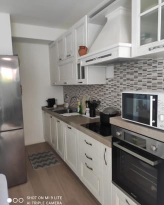 Cucina lineare 345 cm con elettrodomestico-nuova