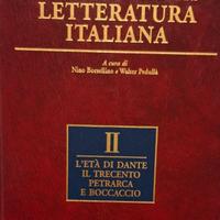 STORIA GENERALE DELLA LETTERATURA ITA