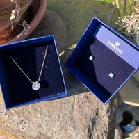 Set Swarovski originale collana + orecchini