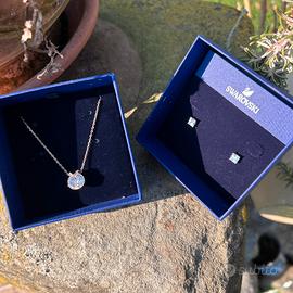 Set Swarovski originale collana + orecchini