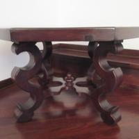 Tavolino ottagonale legno