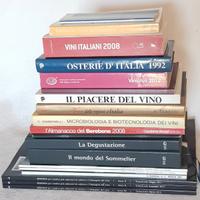 Libri sul Vino datati, riviste e 1°corso sommelier