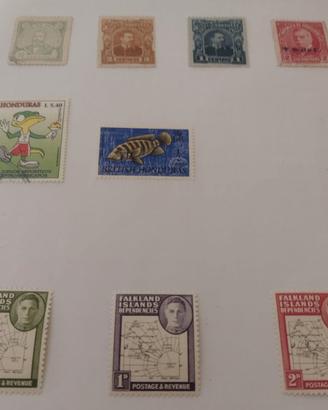 francobolli Nicaragua - Panama 