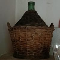 antica damigiana impagliata