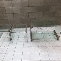 Tavolini in vetro modello T35 di Galotti & Radice