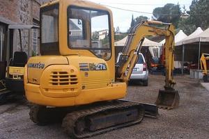 MiniEscavatore usato KOMATSU PC 27 R8