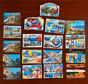 Lotto Cartoline Turistiche Italia Anni 80-90 Nuove