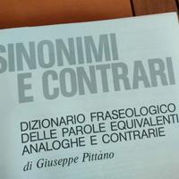 libro dei sinonimi e contrari 