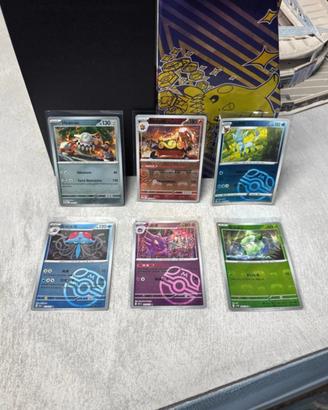 Lotto carte pokemon Master Ball