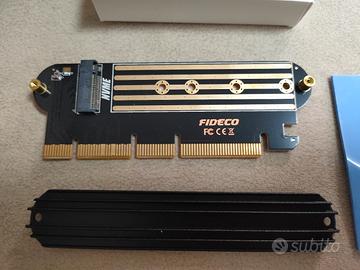 expansion card pcie 16x to M2 nvme