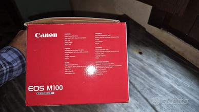 macchina fotografica Canon Eos M100