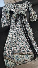vestito lungo romantico