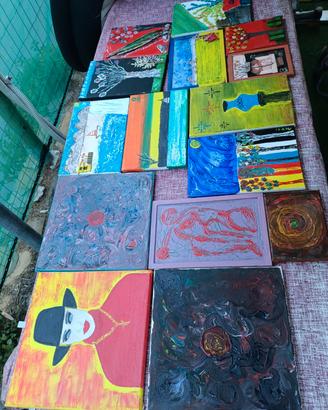 Quadri senza cornice