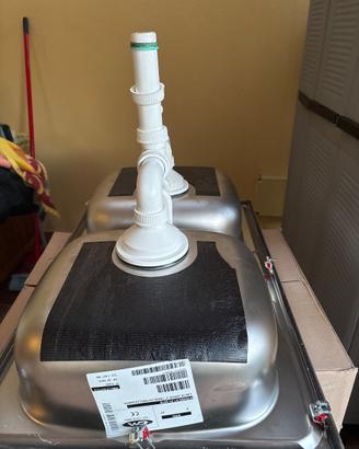 Lavandino doppia vasca