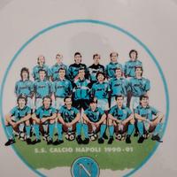 Piatto porcellana ssc napoli 90/91