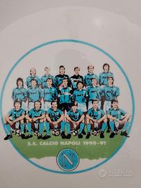 Piatto porcellana ssc napoli 90/91