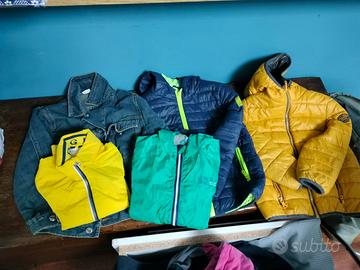 Stock abbigliamento bambino 7/8 anni