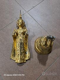 Buddha in Bronzo da restaurare.