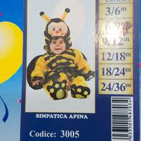 vestito carnevale ape