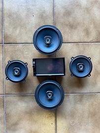 Impianto stereo completo - autoradio 2 din touch