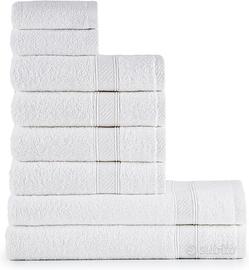Set Asciugamani Bagno Bianchi NOTTOC