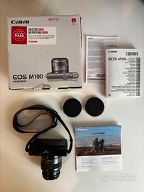 Canon EOS M100 + Kit Lens 15-45 mm