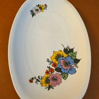 Piatto ovale tognana anni 70