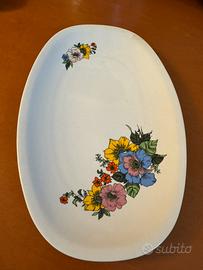 Piatto ovale tognana anni 70