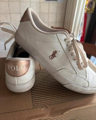 Scarpe in pelle per bambina, Ralph Lauren
