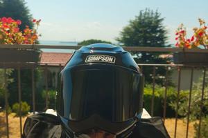 Casco Simpson Speed integrale nero lucido TG L