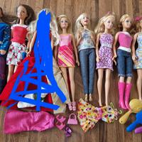lotto barbie e accessori anni duemila 