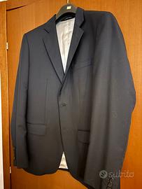 Giacca primavera-estate blu Zara man taglia 54