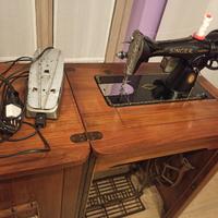 MACCHINA DA CUCIRE SINGER ANNO 1934 ELETTRICA