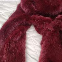 Pelliccia sintetica caldissima bordeaux