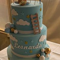 Torta scenografica battesimo