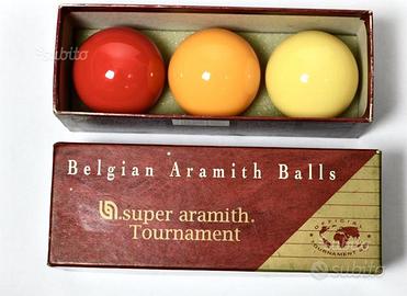 Biglie Aramith internazionale goriziana 61,5mm