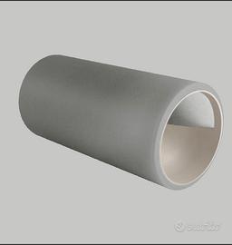 Silenziatore di forma cilindrica per prese d'aria 