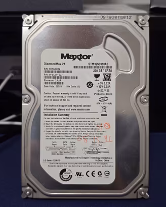 Lotto 5 Hard Disk HDD SATA 2.5" e 3.5"