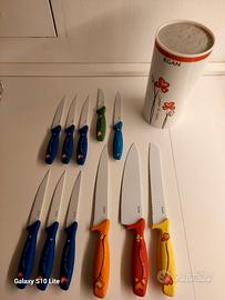 Ceppo porta coltelli e coltelli Egan