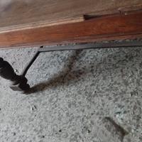 tavolo in legno di noce fine '800
