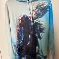Felpa Dragon Ball Majin Vegeta e Trunks