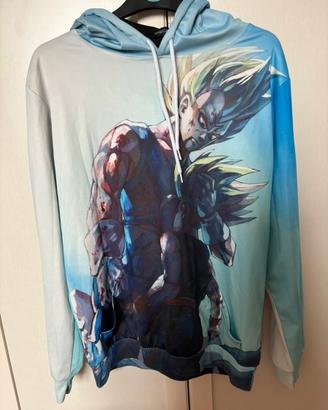 Felpa Dragon Ball Majin Vegeta e Trunks