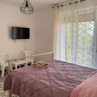 Camera con bagno e cucina in condivisione