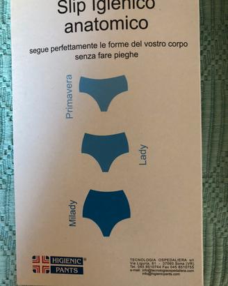Slip mutandina impermeabile