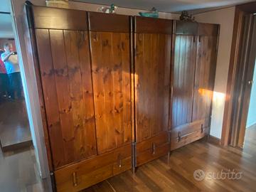 Armadio + Credenza VINTAGE ANNI 70