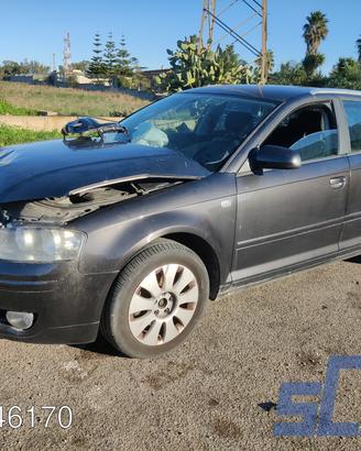 Audi a3 sportback 8pa 1.9 tdi 105cv ricambi