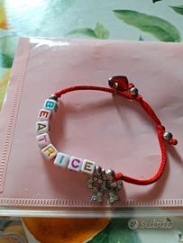 Bracciale con nome "Beatrice"