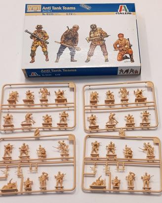 Soldatini ITALERI - ANTI TANK TEAMS very rare set