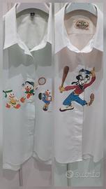 Camicie Walt Disney dipinte a mano taglia 42