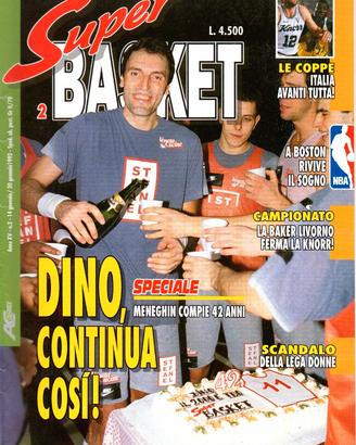 SUPERBASKET nba 1992 MENEGHIN KUKOC MAGIC PETROVIC